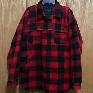 Dossier Heavy, Fleece, Quilted, Buffalo Plaid jacket.